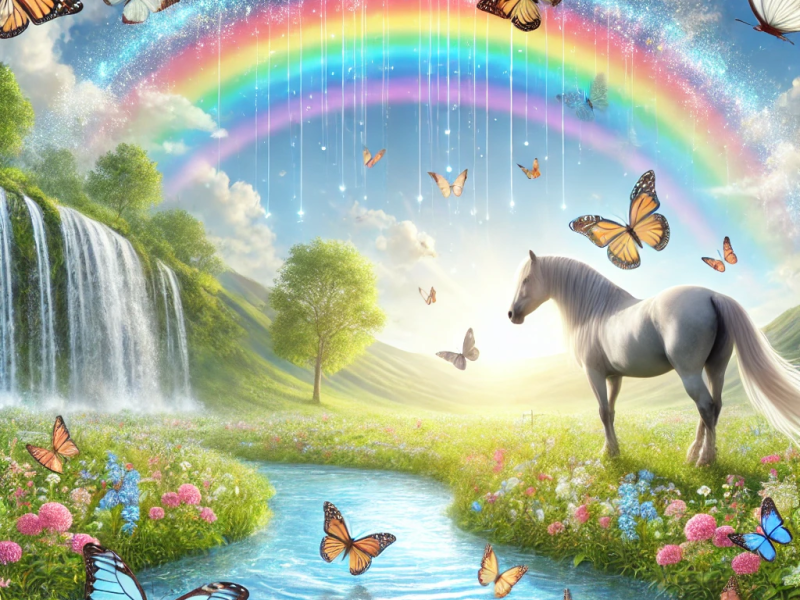 BUTTERFLIES, RAINBOWS AND&nbsp;WATERFALLS